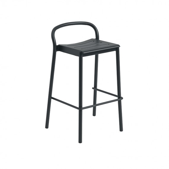 Linear Steel Barstool H 75 cm Muuto