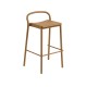 Linear Steel Barstool H 75 cm Muuto
