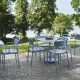 Linear Steel Café Table 70x70 cm