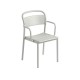 Linear Steel Armchair