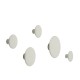 Appendiabiti Dots Set 5 Pz Bianco Crema Muuto