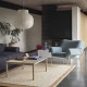 Couple Coffee Table Wavy 84x80 cm Muuto