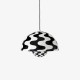 Flowerpot VP2 Black White &Tradition