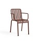 Palissade Armchair iron red HAY
