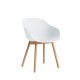 About A Chair AAC 212 Bianco - Rovere HAY