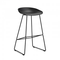 About A Stool AAS 38 H 75 cm Nero