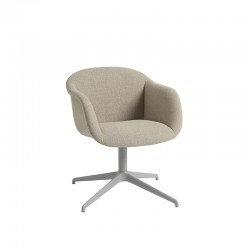 Fiber Soft Armchair - Swivel Base