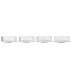 Ripple Serving Bowls - Set 4 Pz