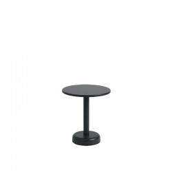 Linear Steel Coffee Table Ø 42 cm