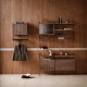 Contenitore Anta Battente Vetro String Furniture