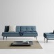 Dublexo Styletto Sofa Bed Black Wood Innovation Living
