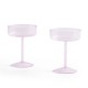 Tint Coupe Glass Set 2 Pz HAY