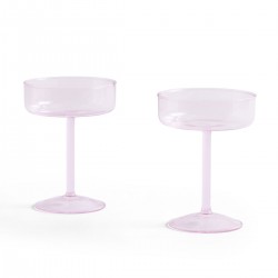 Tint Coupe Glass Set 2 Pz