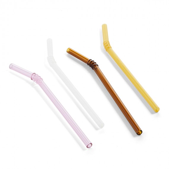 Sip Swirl Straw - Set 4 Pz HAY