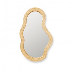 Pond Rattan Mirror - Medium