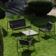 Palissade Cord Lounge Sofa HAY