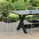X-Line Chair - Galvanised HAY