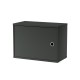 Contenitore Anta Battente Grigio Scuro String Furniture