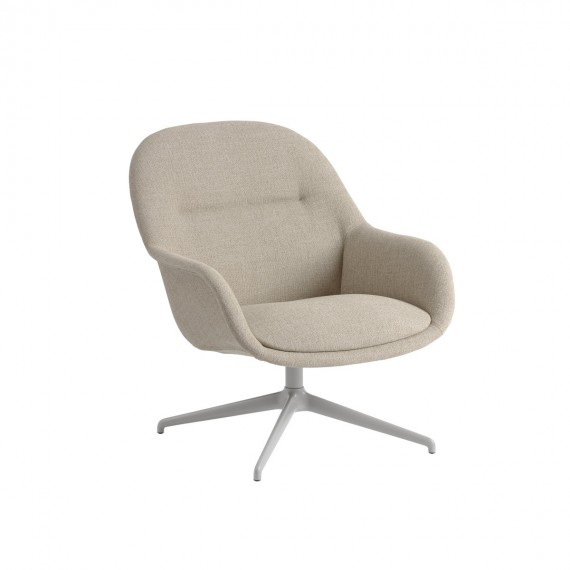 Fiber Lounge Armchair Swivel Base Muuto