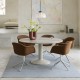 Midst Table Ø 140 cm - Marble Muuto