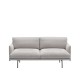 Outline Soft Sofa 2 Posti Muuto