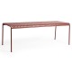 Palissade Table 220 x 90 cm Iron Red HAY