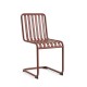 Palissade Cantilever Chair iron red HAY