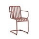 Palissade Cantilever Armchair Iron Red HAY