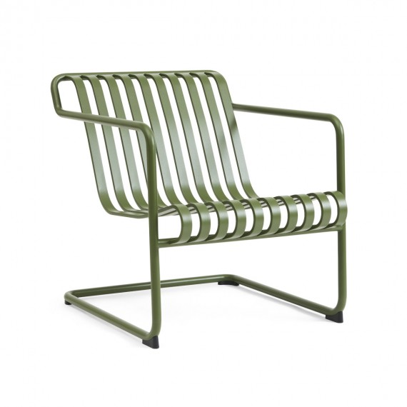 Palissade Cantilever Lounge Chair Low Olive HAY