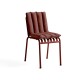 Palissade Chair Soft Quilted Cushion iron red HAY