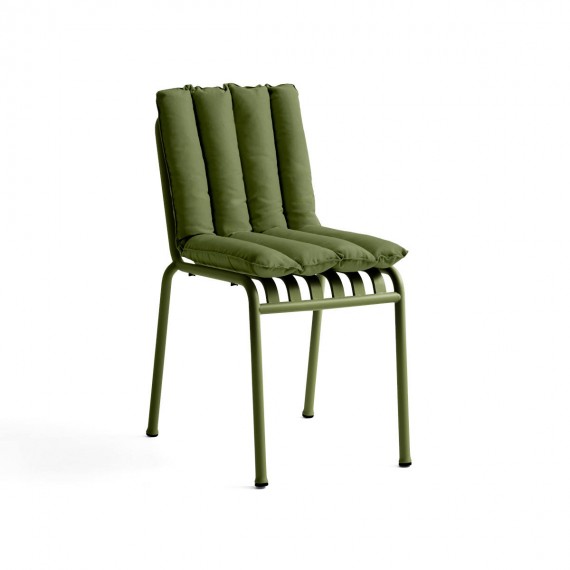 Palissade Chair Soft Quilted Cushion Olive HAY