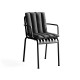 Palissade Armchair Soft Quilted Cushion Anthracite HAY