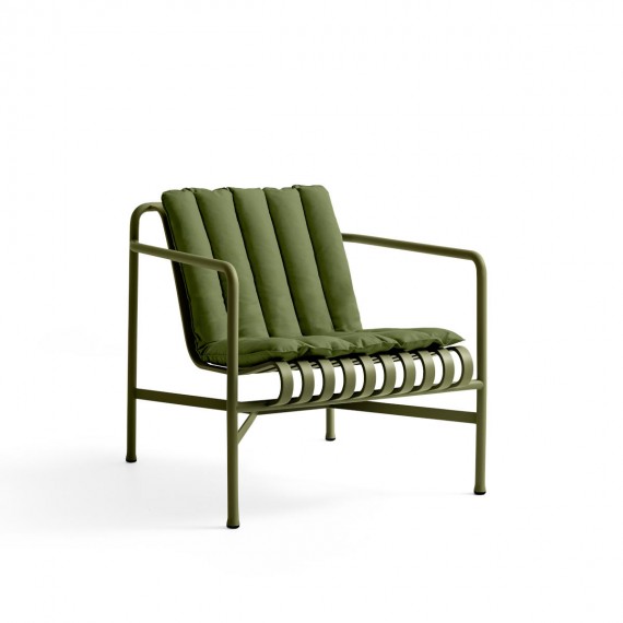 Palissade Lounge Chair Low Soft Quilted Cushion HAY