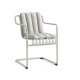 Palissade Dining Armchair Soft Quilted Cushion Olive HAY