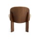 Chisel 85 Lounge Chair Sheepskin HAY