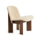 Chisel 85 Lounge Chair Sheepskin HAY