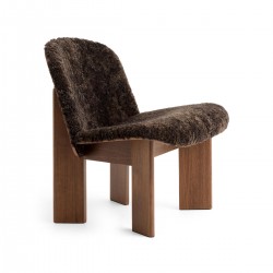 Chisel 85 Lounge Chair Sheepskin