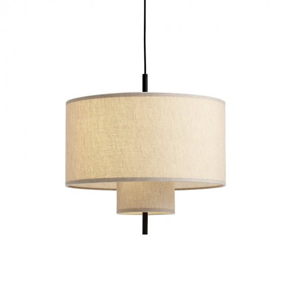Margin Pendant Lamp - Beige Canvas New Works