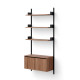 New Works Wall Shelf 1900 Cabinet Low w. Doors New Works