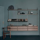 New Works Wall Shelf 1900 Cabinet Low w. Doors New Works