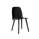 Sedia Nerd Chair Nera Muuto