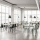 Sedia Visu Chair Tube Base Muuto