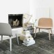 Poltrona Visu Lounge Chair Rivestita Muuto