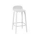 Sgabello Visu Barstool Bianco H 75 cm Muuto