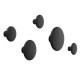 Appendiabiti Dots Set 5 Pz Nero Muuto