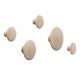 Appendiabiti Dots Set 5 Pz Rovere Muuto