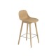 Sgabello Fiber Barstool H 65 cm Ocra Muuto