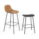 Sgabello Fiber Barstool H 65 cm Metallo Muuto