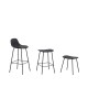 Sgabello Fiber Barstool H 65 cm Metallo Muuto