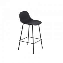 Sgabello Fiber Barstool H 65 cm Metallo